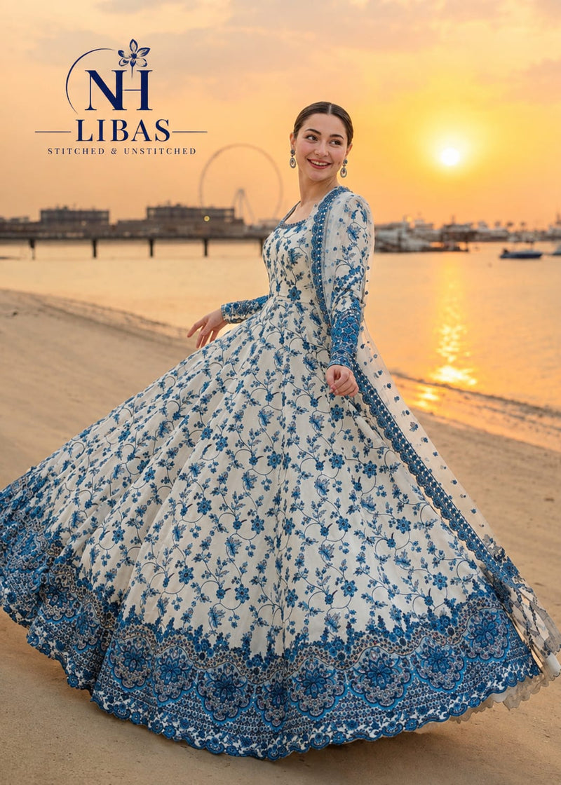 Faiza Saqlain Eid Collection 2026 – Embroidered Lawn